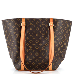 Louis Vuitton Shopping Sac Handbag Monogram Canvas MM MB1002