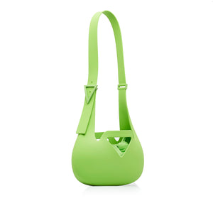 
            
                Load image into Gallery viewer, Bottega Veneta Small Rubber Moulded Punch Green
            
        