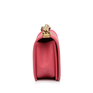 
            
                Load image into Gallery viewer, Chanel Medium Lambskin Boy Flap Bag Pink
            
        