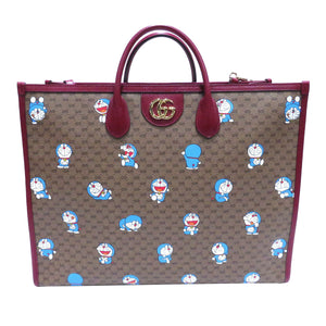 
            
                Load image into Gallery viewer, Gucci Micro GG Marmont Doraemon Satchel Brown
            
        