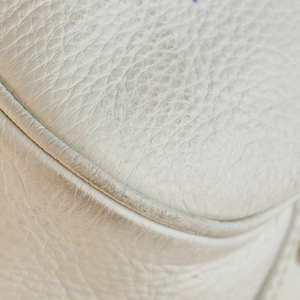 
            
                Load image into Gallery viewer, Saint Laurent Obi Bowler Handbag White
            
        