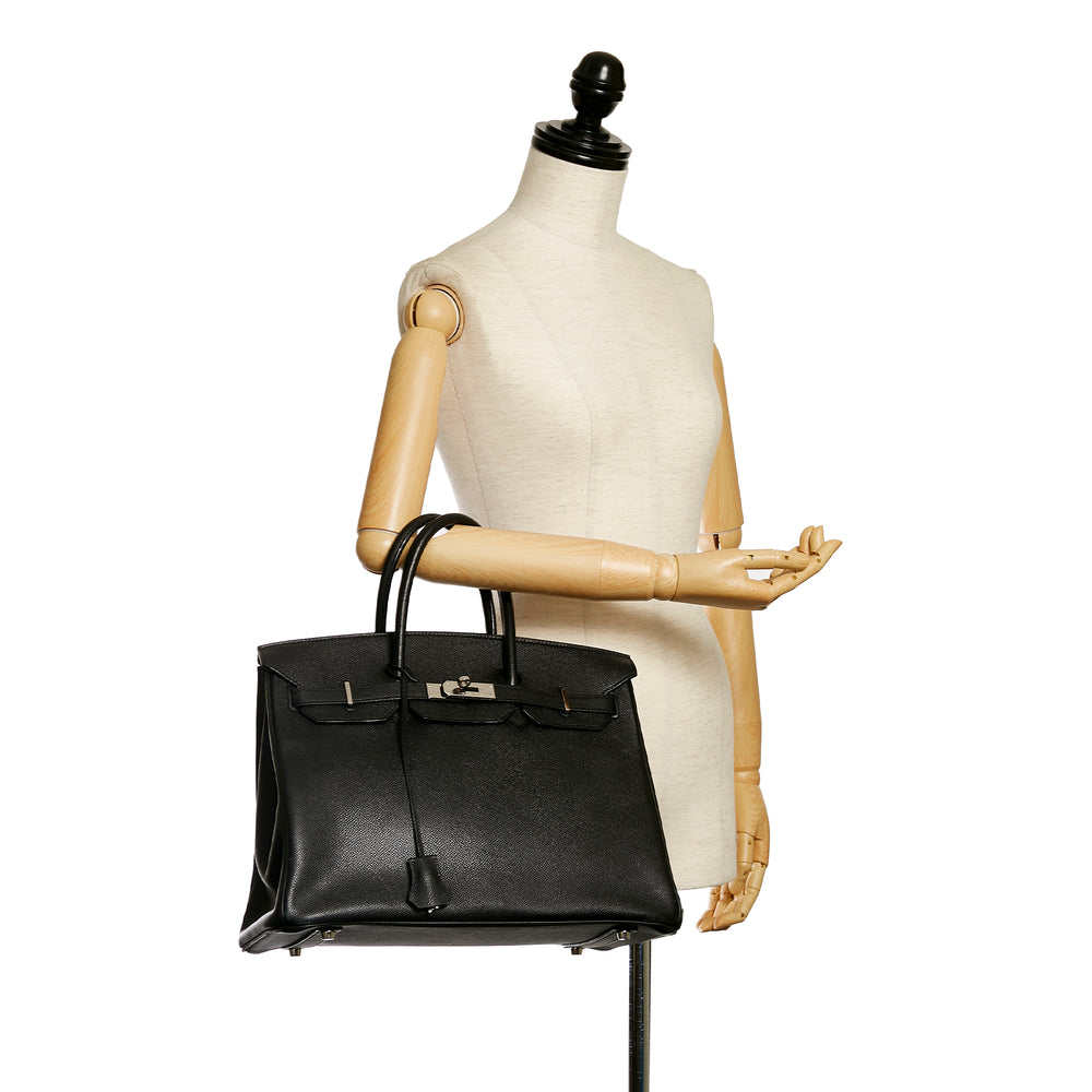 
            
                Load image into Gallery viewer, Hermès Epsom Birkin 35 Black
            
        