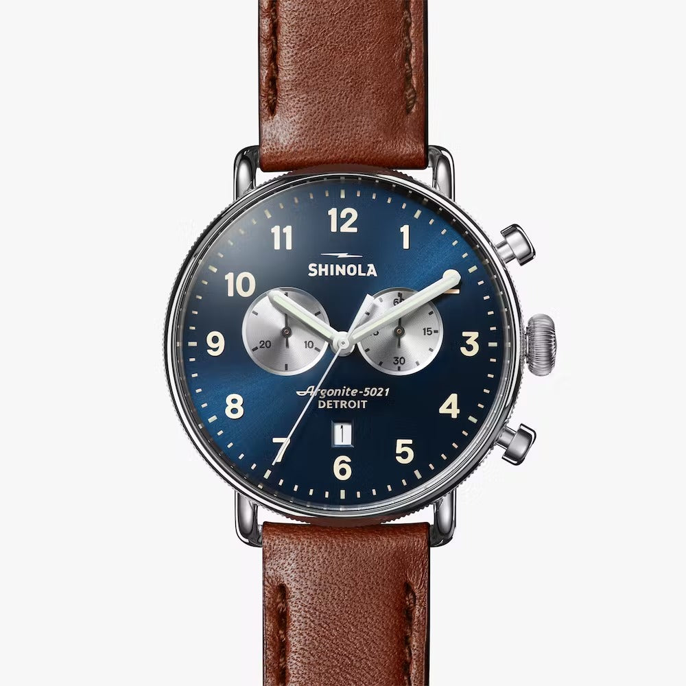 
            
                Load image into Gallery viewer, Shinola The Canfield Chrono 43mm
            
        
