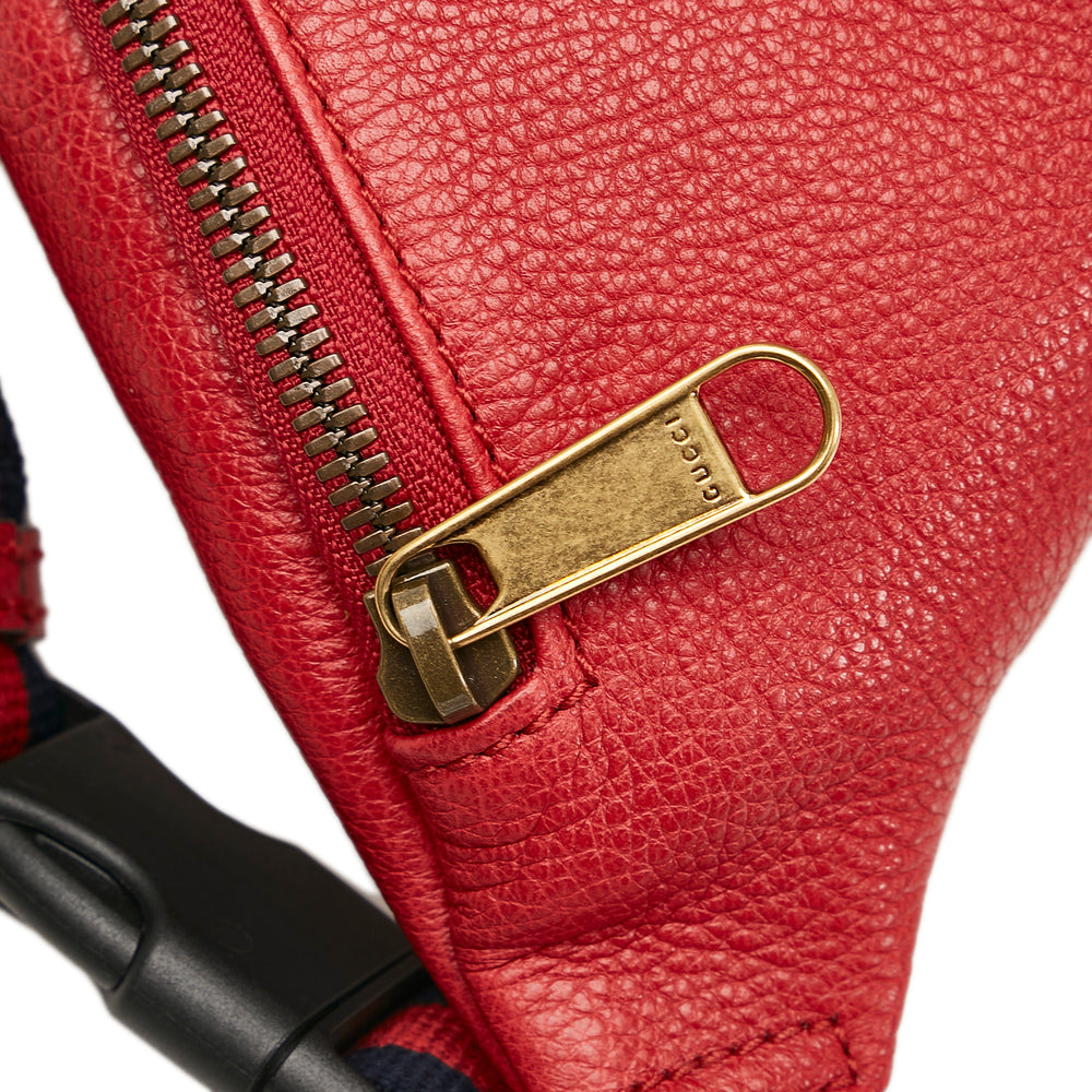 Gucci Gucci Logo Belt Bag Red