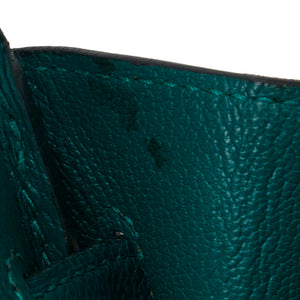 
            
                Load image into Gallery viewer, Hermès Togo Birkin 30 Green
            
        
